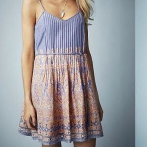 Kate Moss x topshop paisley embroidered dress